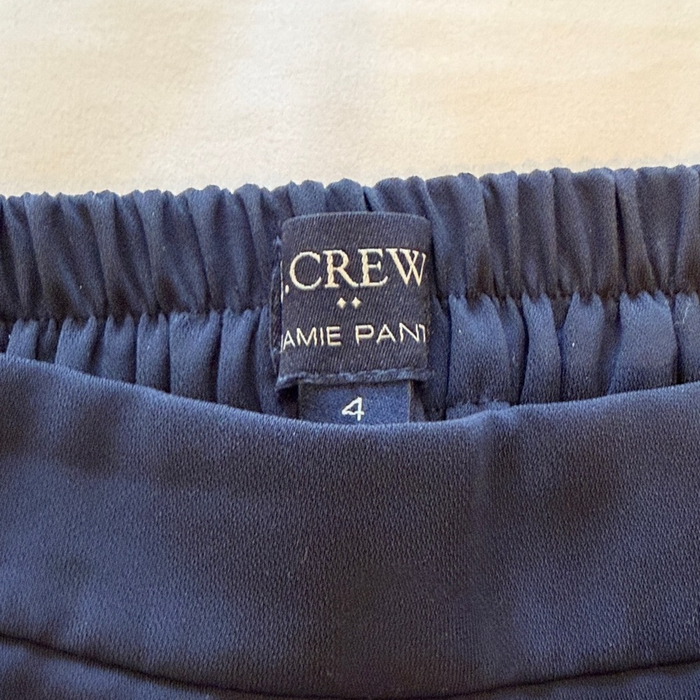 J. Crew Dark Blue Jamie Pants